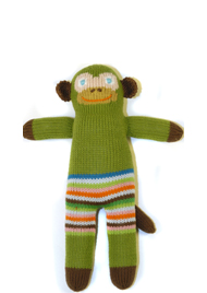 blabla verdi monkey mini doll